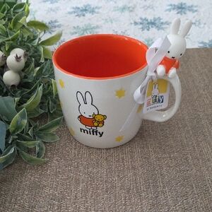 Miffy White and Orange Mug